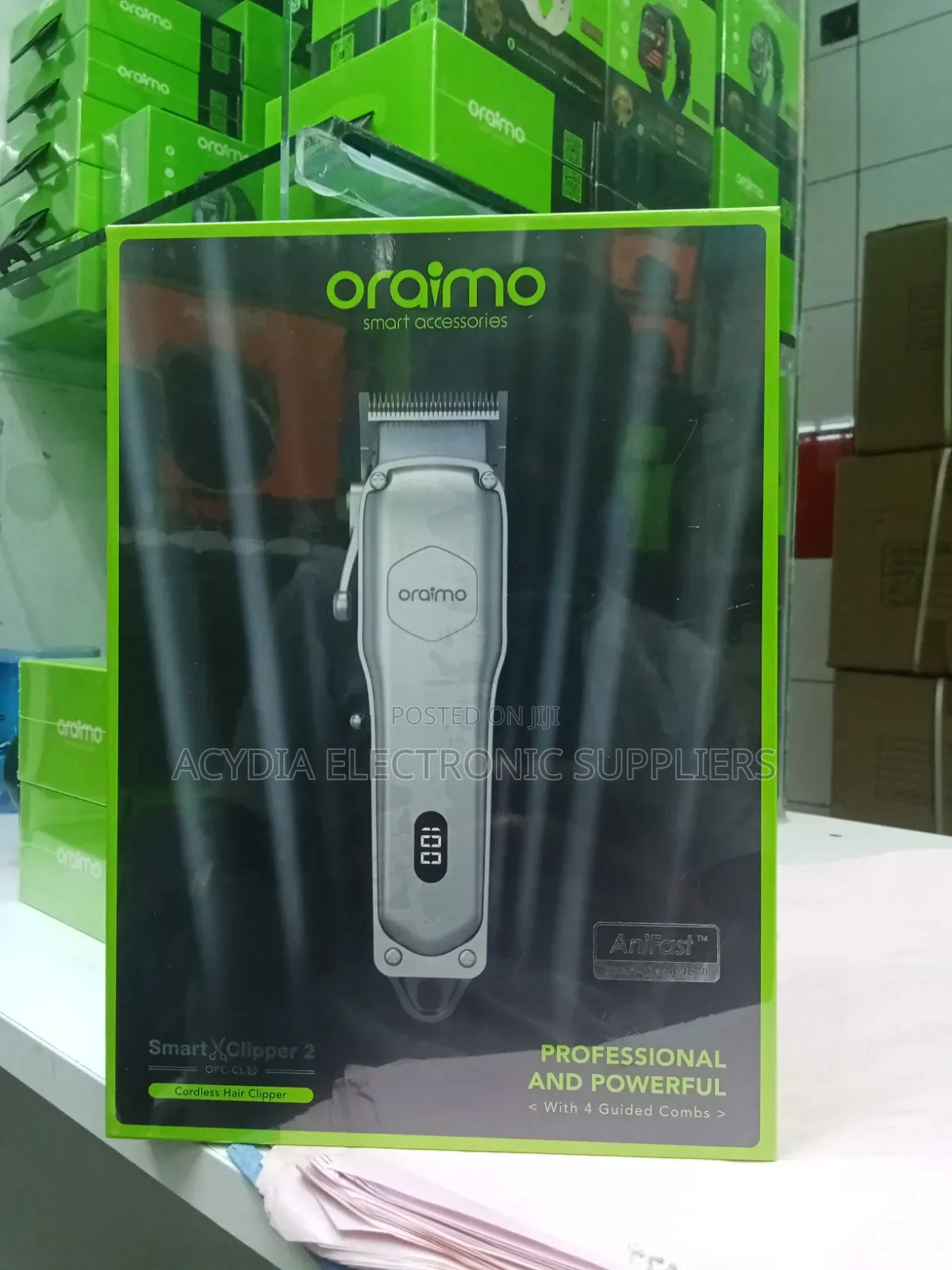Oraimo Smart Clipper 2 High-Power 10w Rechargeable Hair Clipper