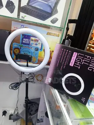 10 Inch Ring Light Adjustable Brightness Color Temperature