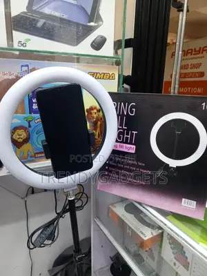 Beauty Led Ring Light Tripod Kit For Vlogging Live Streaming