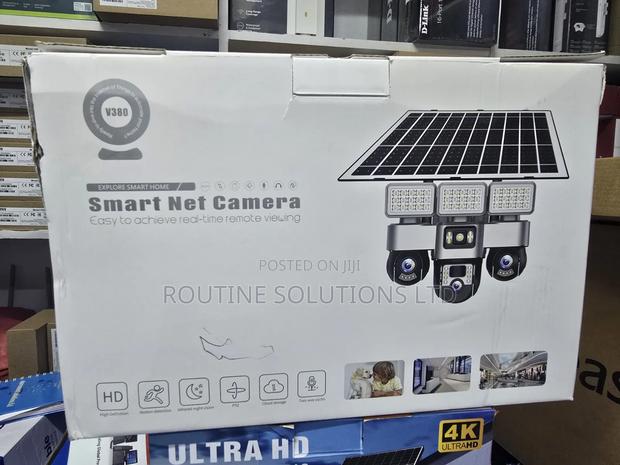 4g Tripple Lens Solar Camera Vts30a-G-F