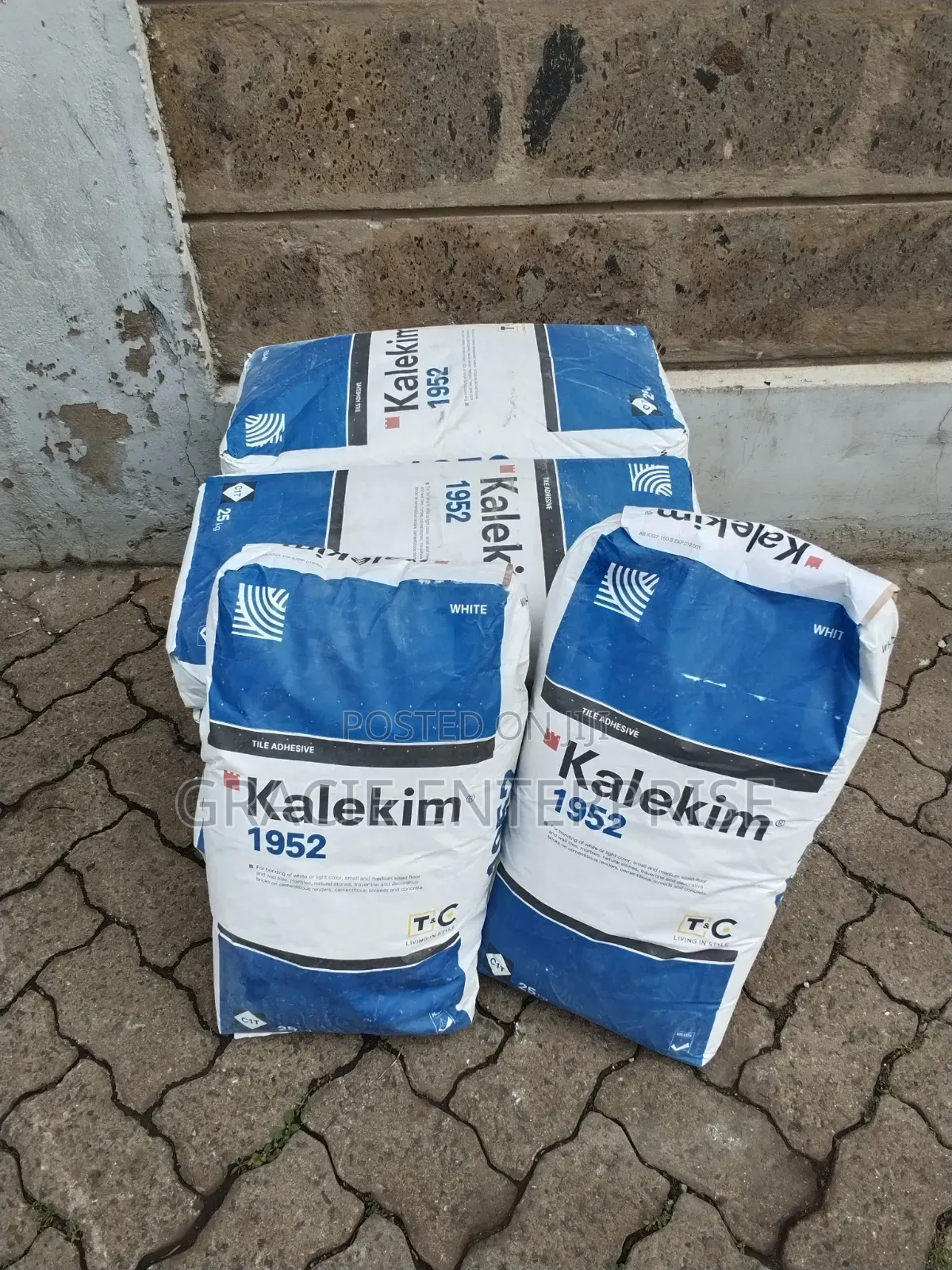 Cementitious Kalekim Tile Adhesive 25kgs