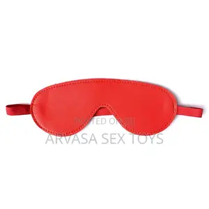 Leather Bondage Blindfold