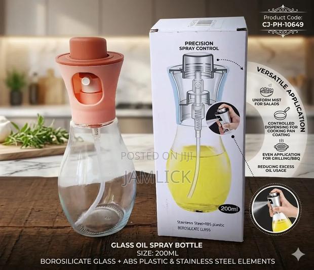 200ml Glass Spray Oil Bottle –B9