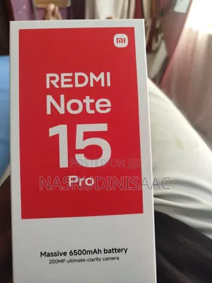 Xiaomi Redmi Note 15 Pro 256 GB Black