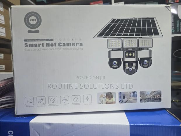 Wifi Tripple Lens Solar Camera Vts30a-W-F