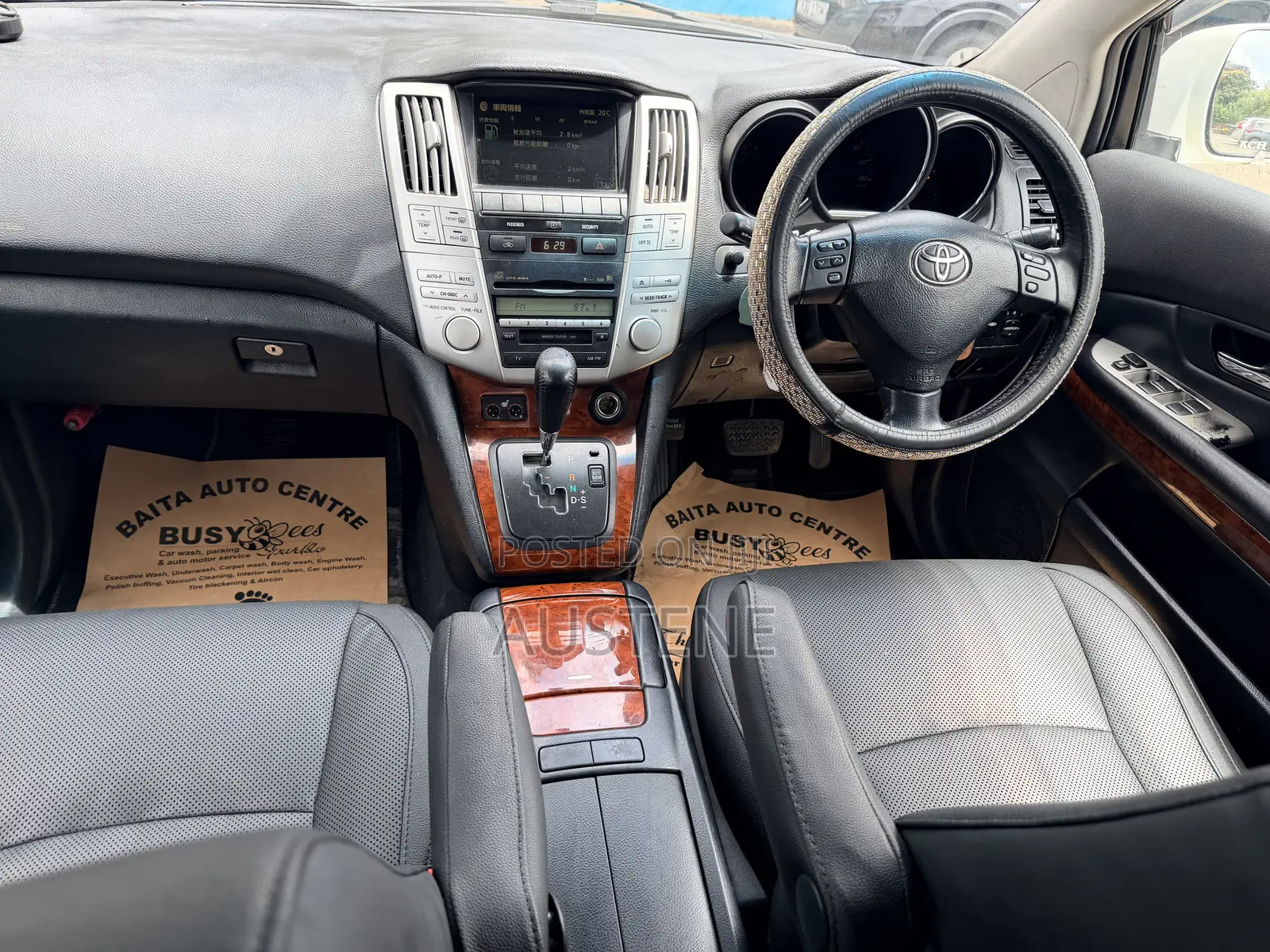 Toyota Harrier 2009 White