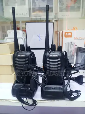 Bf-888s Portable Uhf Radio Led Flashlight Emergency Alarm