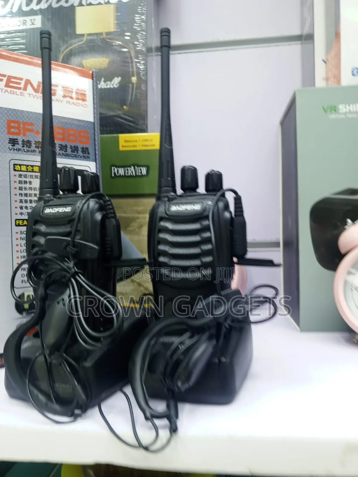 Baofeng Bf-888s Handheld Walkie Talkie Private Earpiece Set