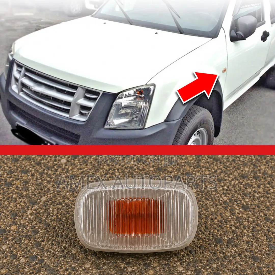 Side Lamp Isuzu Dmax 2007 Onwards Clear