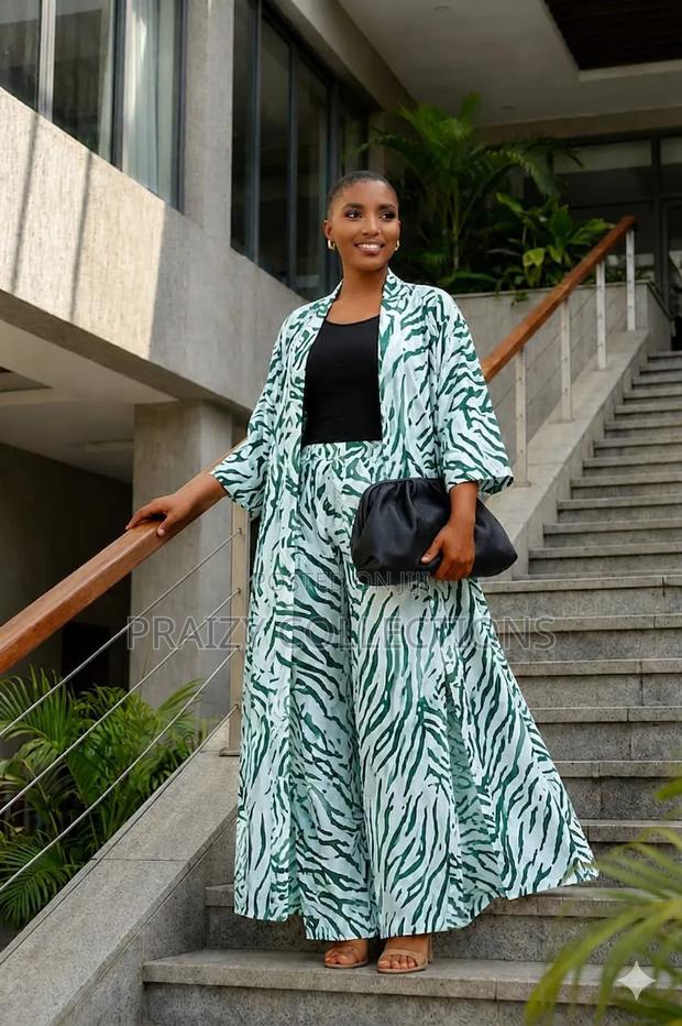 New Orint -
3pc Shiffon Kimono Set - thumbnail 2