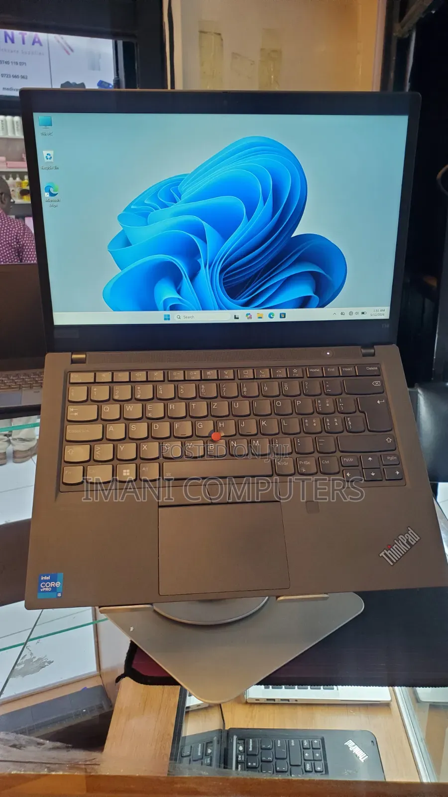 Laptop Lenovo ThinkPad T14 16GB Intel Core i5 SSD 256GB