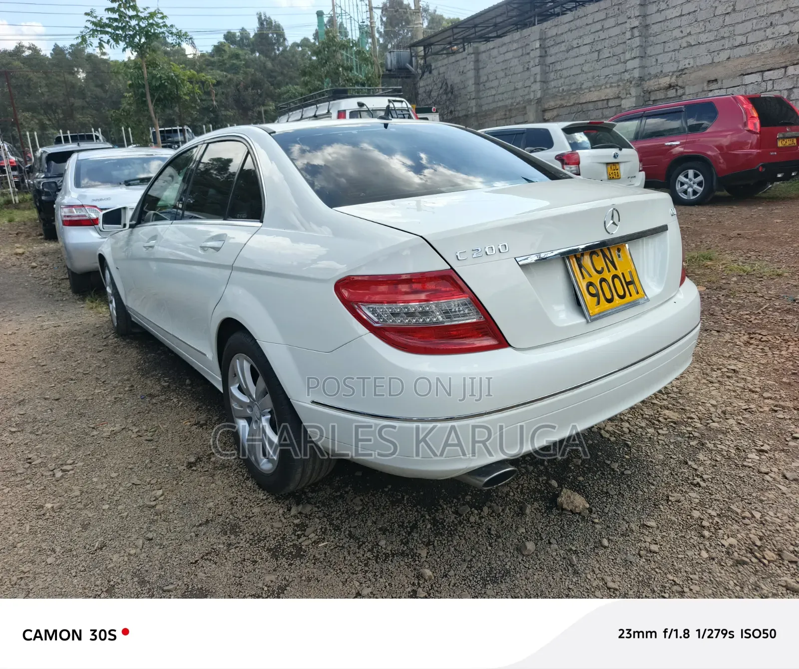 Mercedes-Benz C200 2011 White