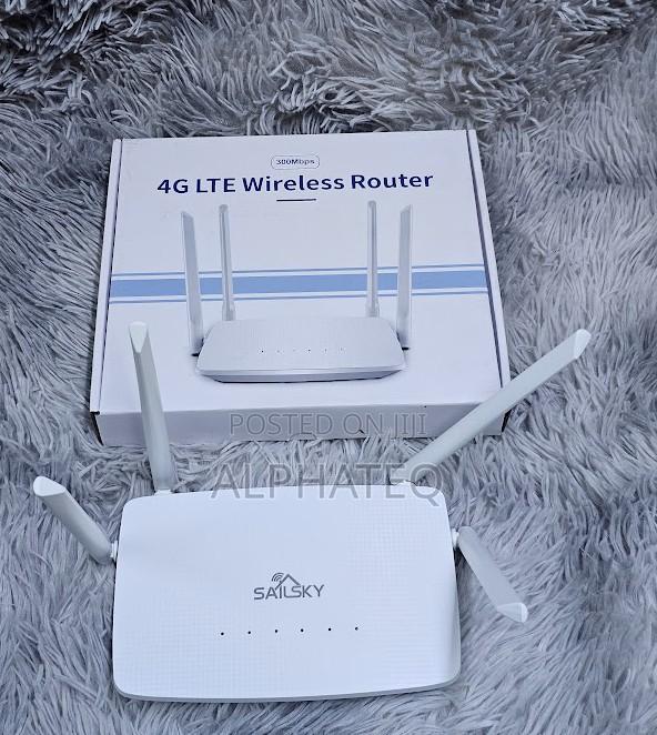 4g Internet Router With 4 Antennas 300mbps Speed