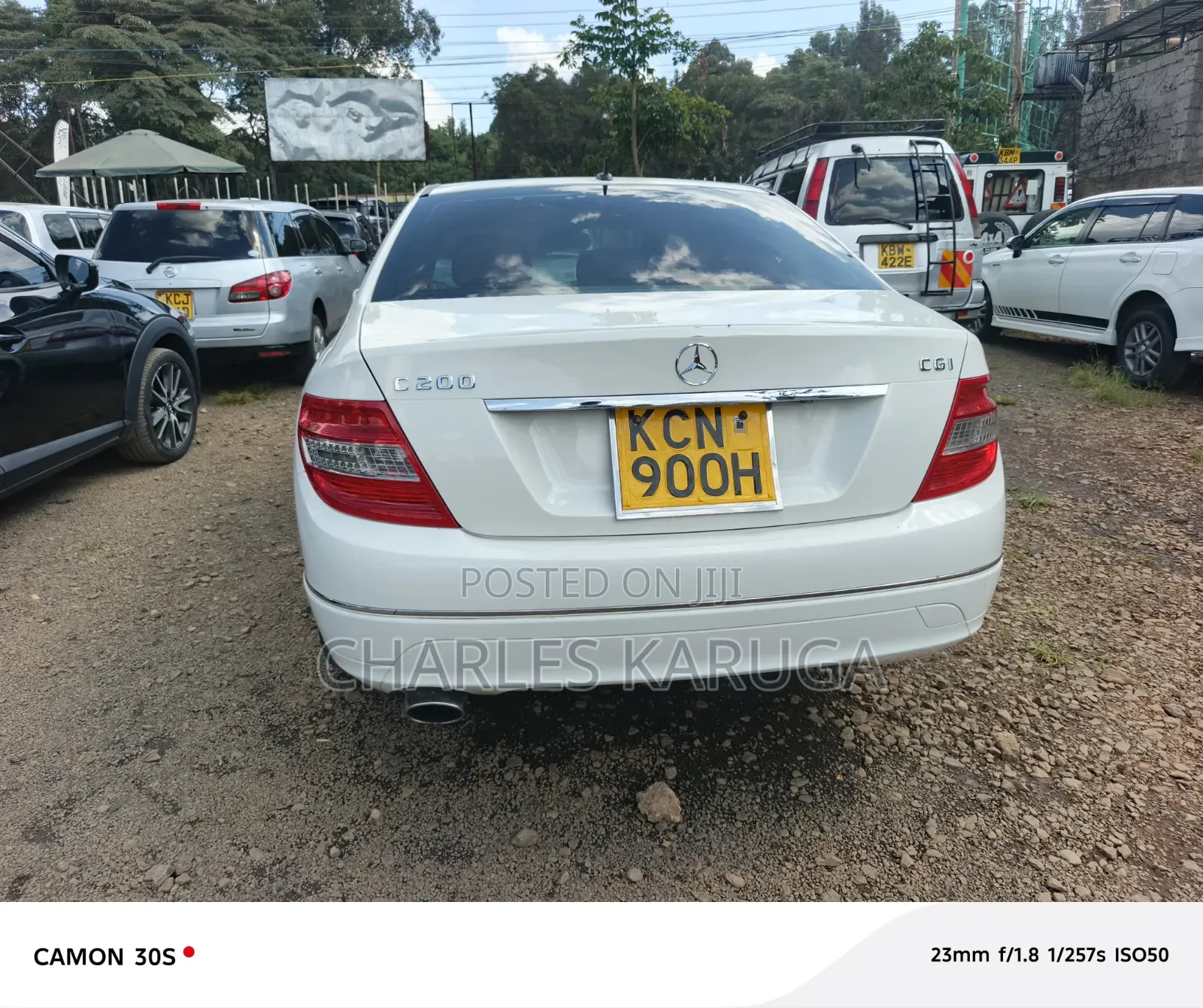 Mercedes-Benz C200 2011 White