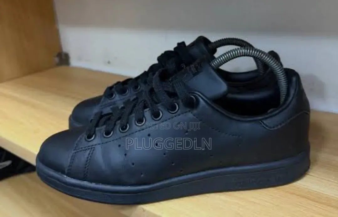 Adidas Stan Smith Black Sneakers Shoe