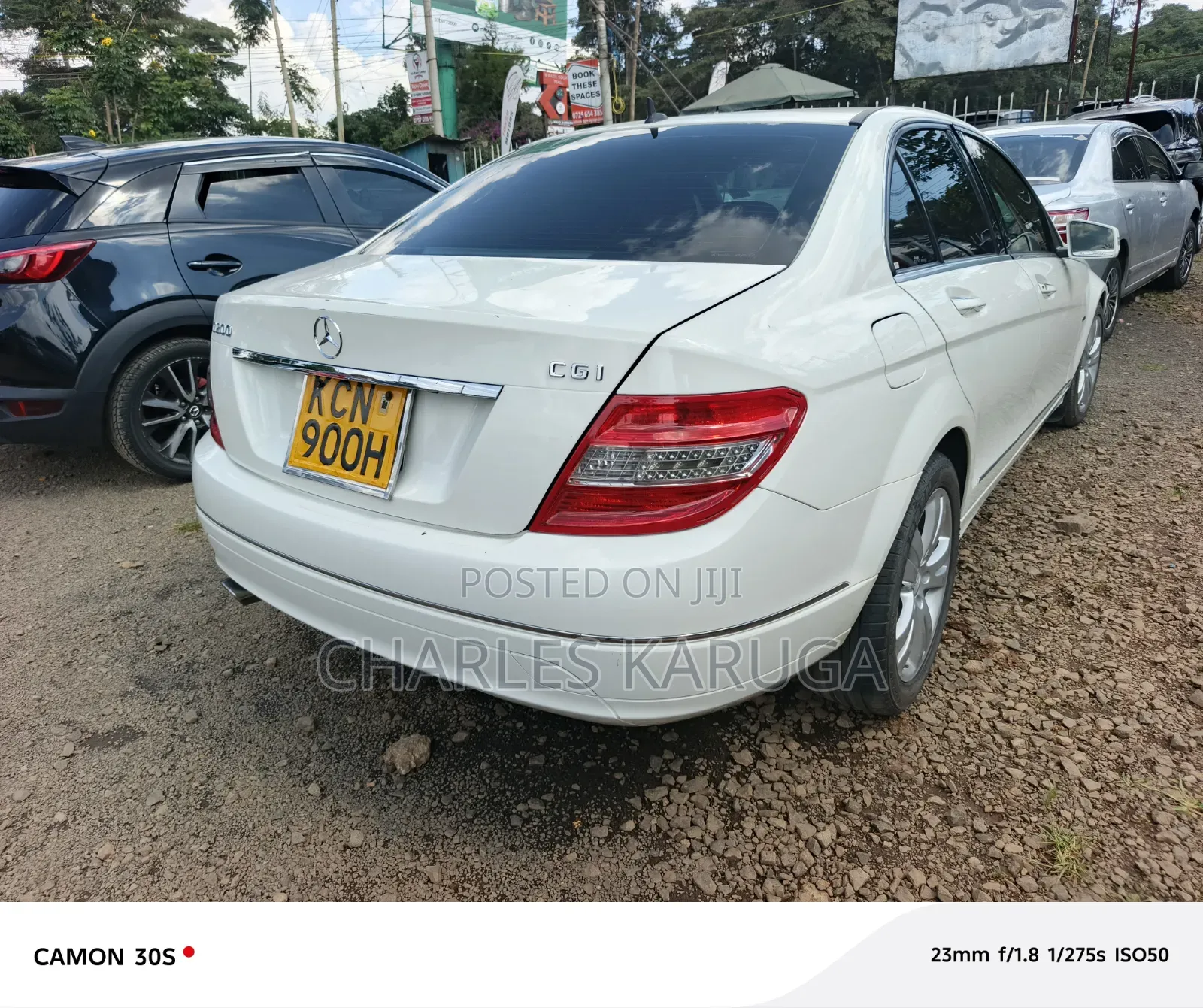 Mercedes-Benz C200 2011 White