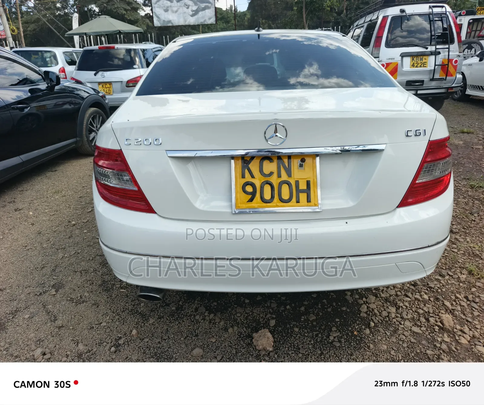 Mercedes-Benz C200 2011 White