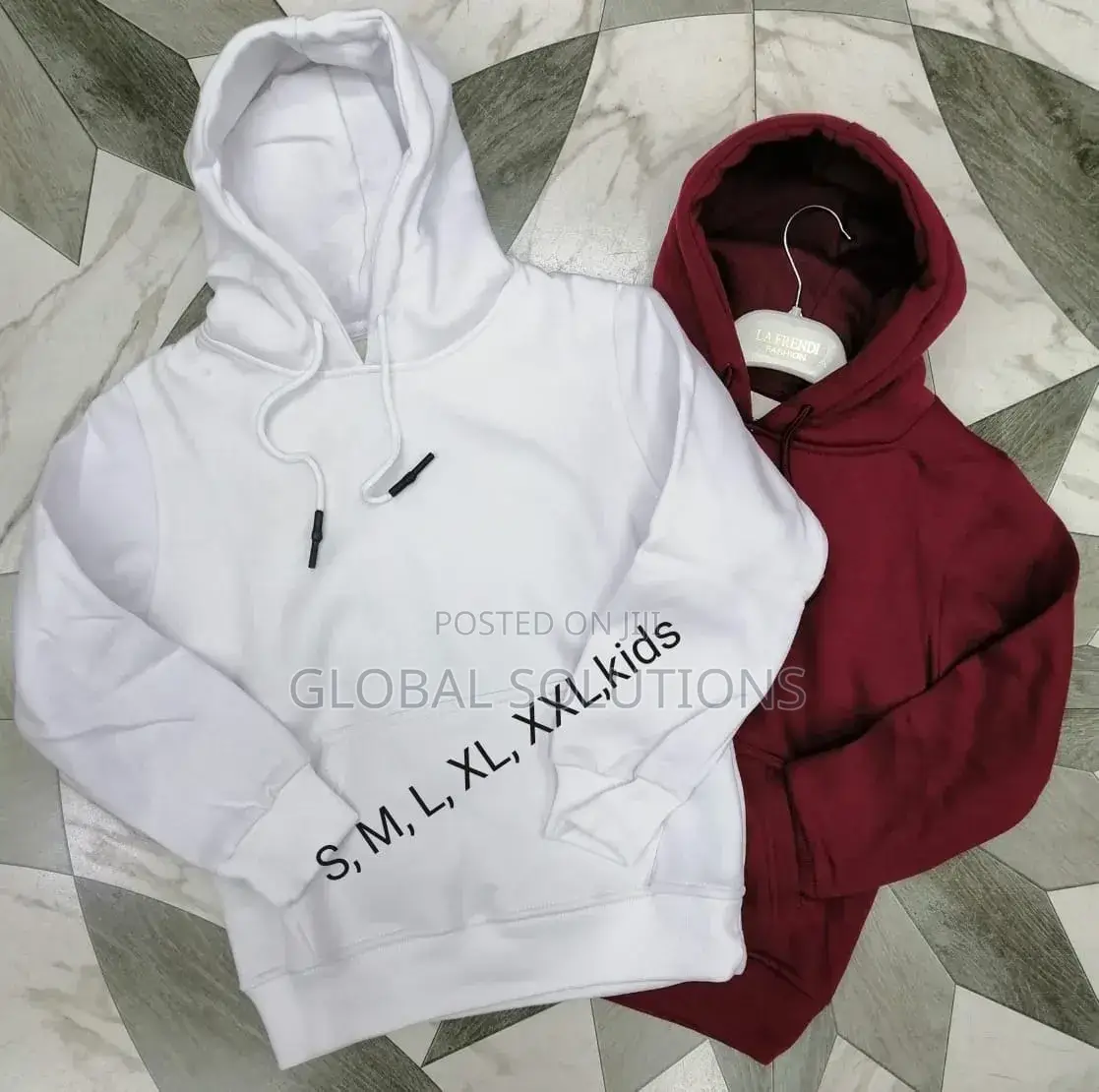 Heavy Plain Kids Hoodies