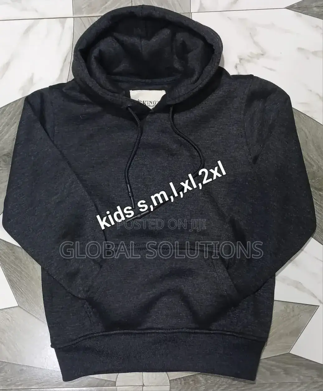 Heavy Plain Kids Hoodies