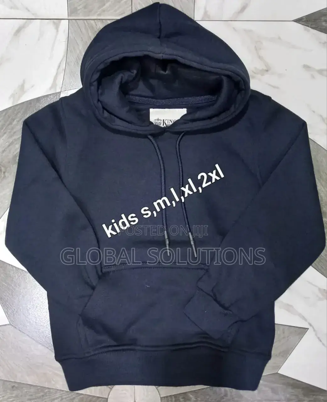 Heavy Plain Kids Hoodies