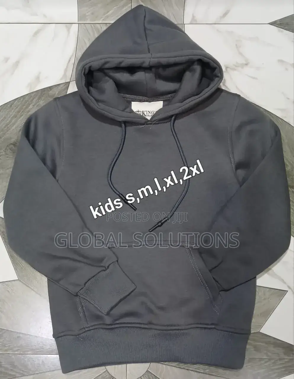 Heavy Plain Kids Hoodies