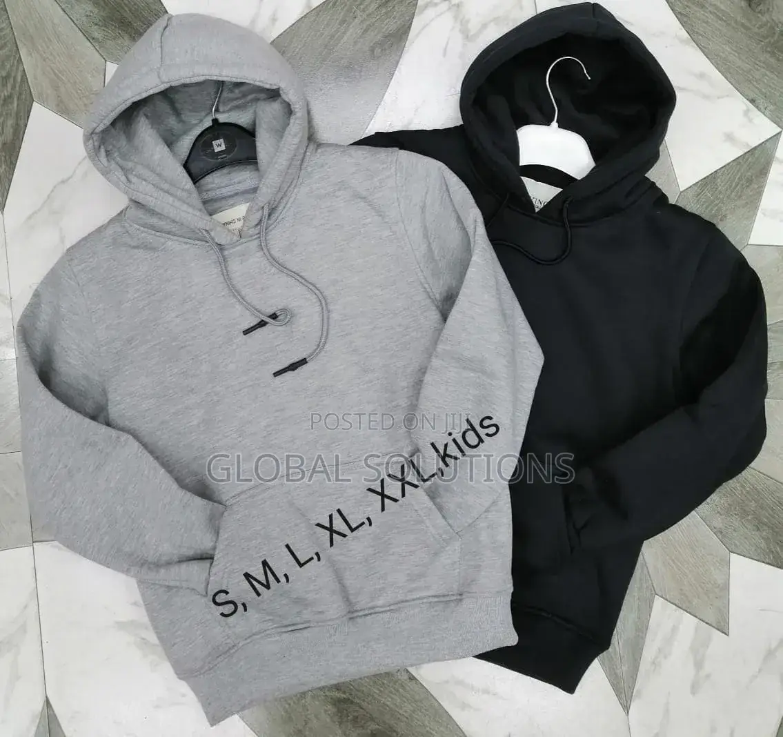 Heavy Plain Kids Hoodies