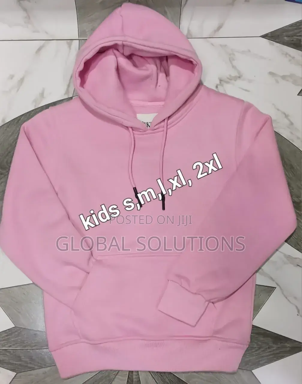 Heavy Plain Kids Hoodies