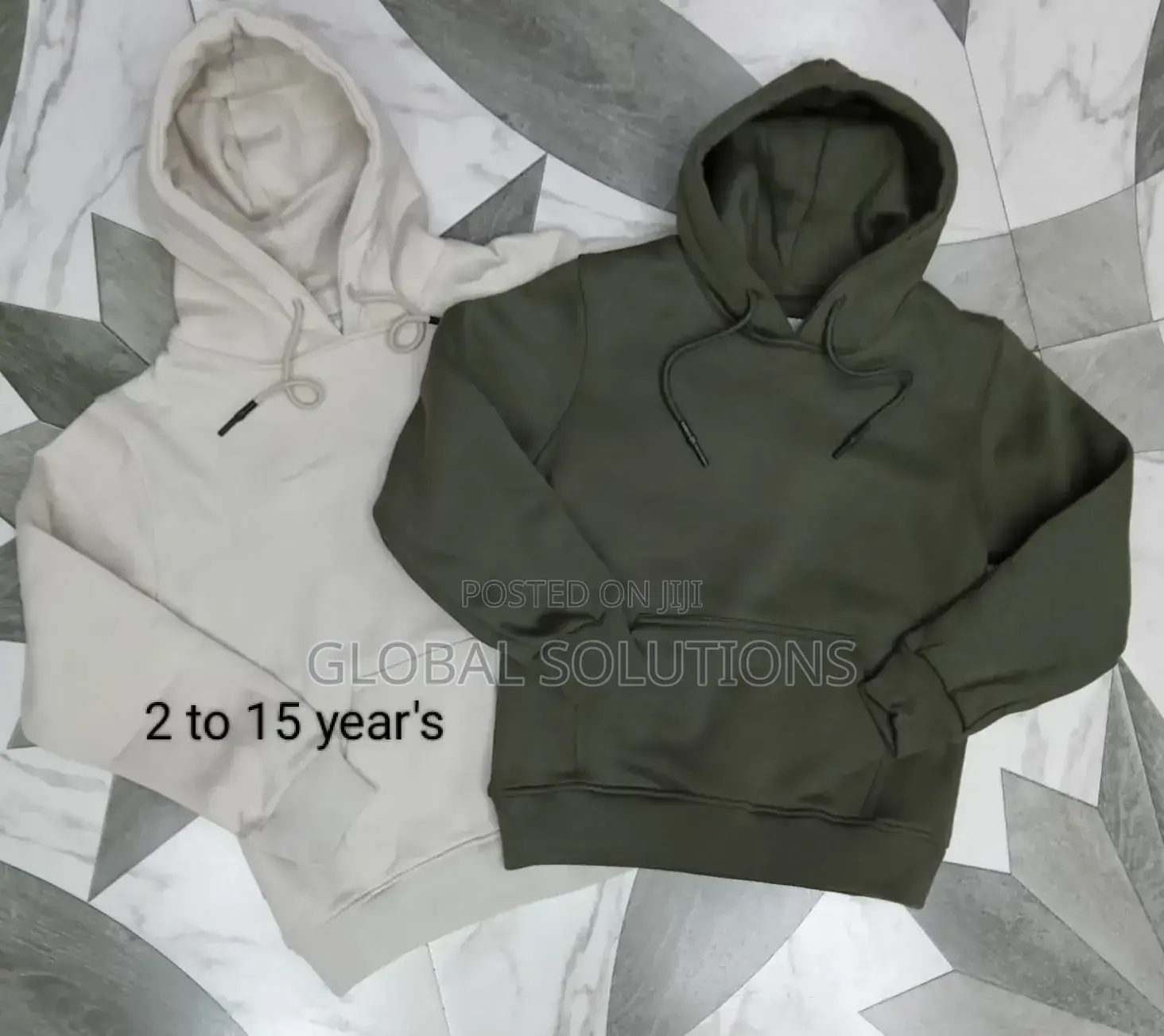 Heavy Plain Kids Hoodies