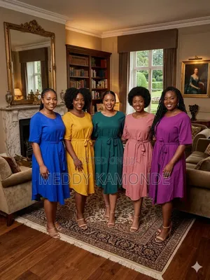 Green Round Dress/Church Dress