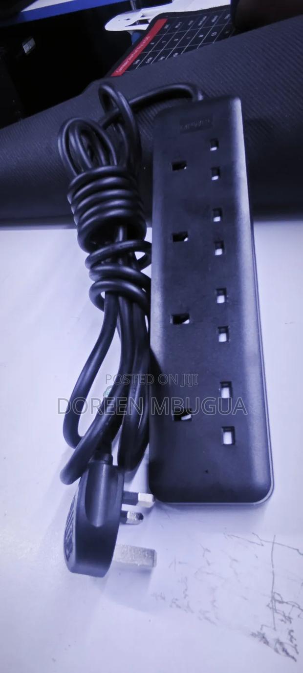 Black 4port Ex Uk Extension - main view