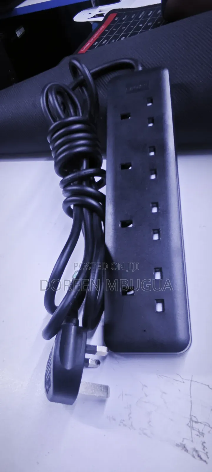 Black 4port Ex Uk Extension