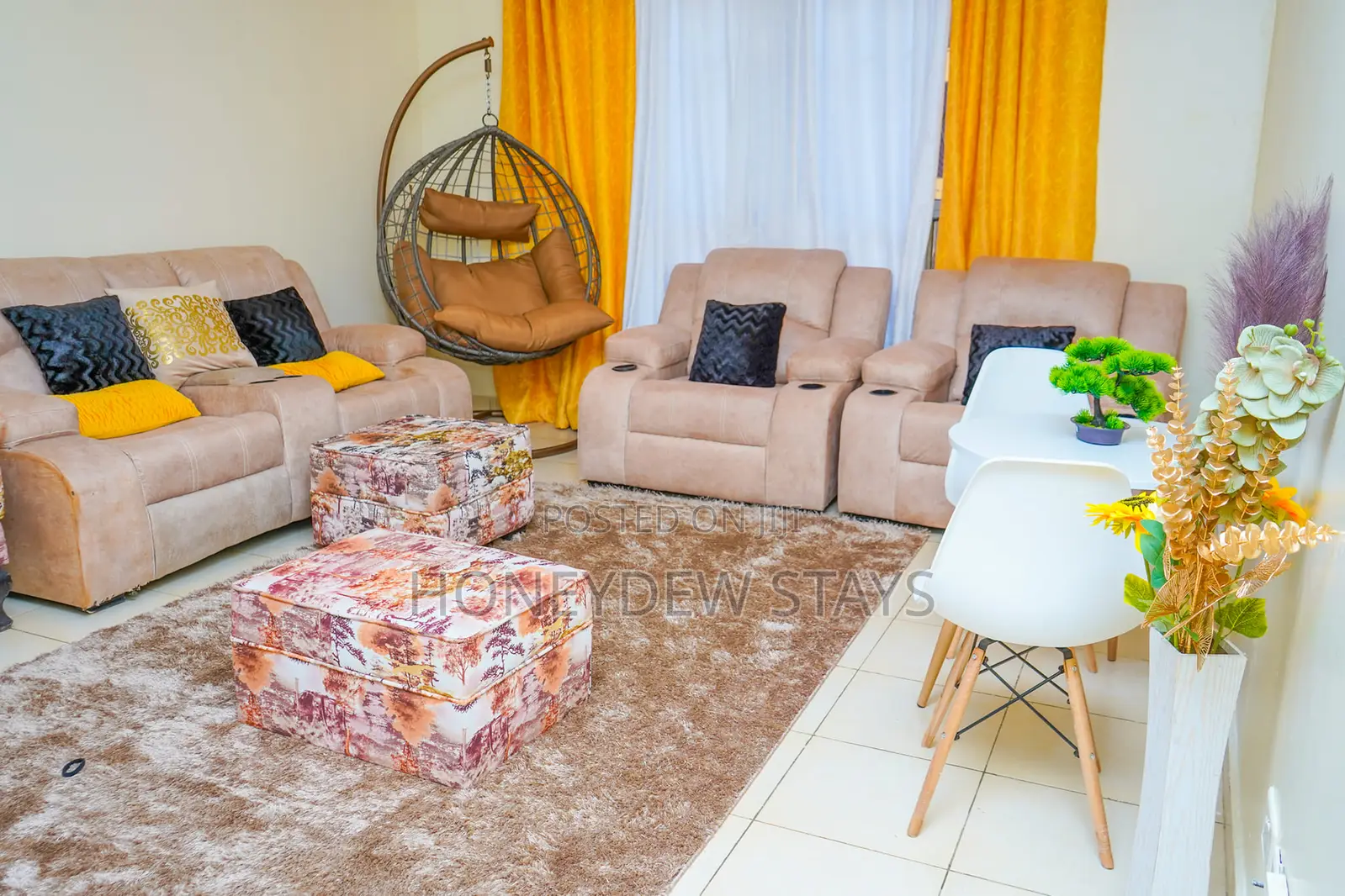 Modern 3-Bedroom Furnished Airbnb • Greatwall Gardens, Mombasa Road