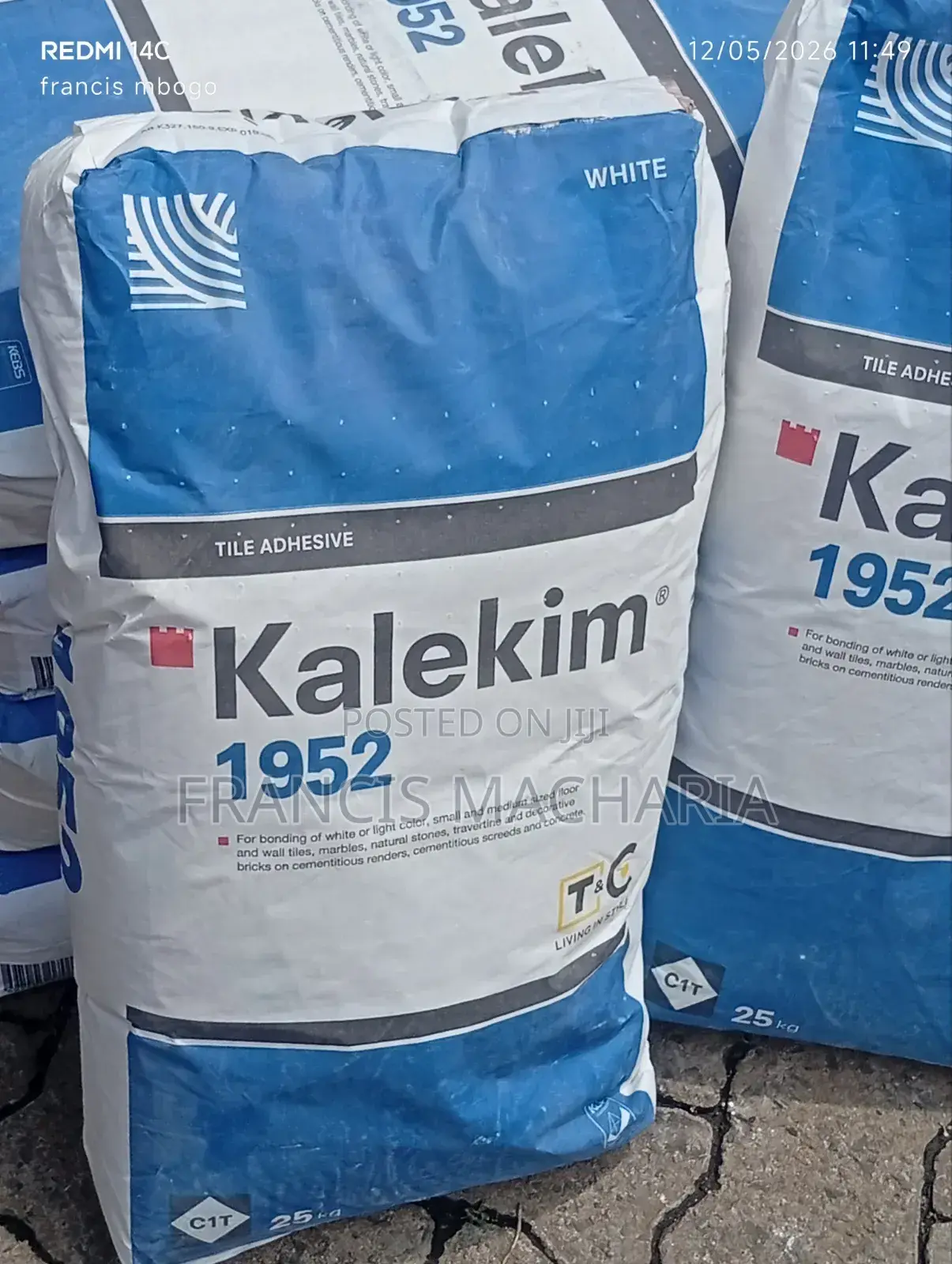 Kalekim 1952 Strong Bonding For. Tiles