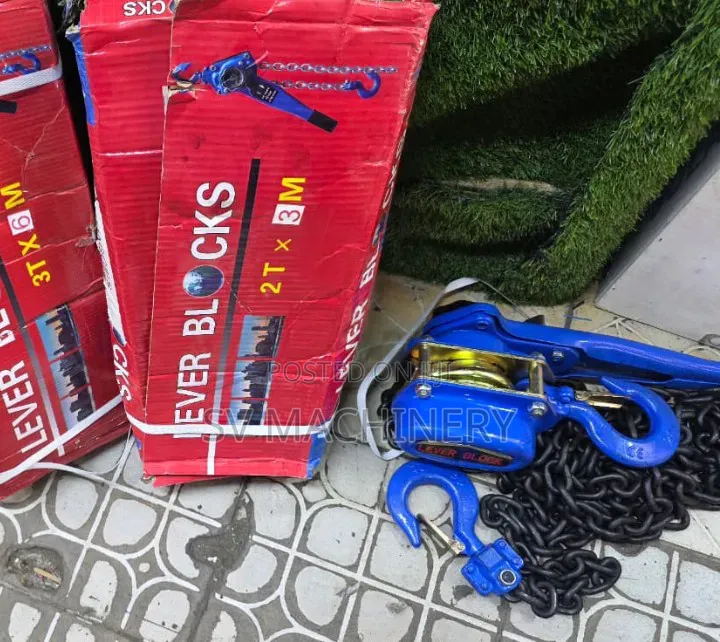 Heavy Duty 2 Ton 3 Metres Lever Block