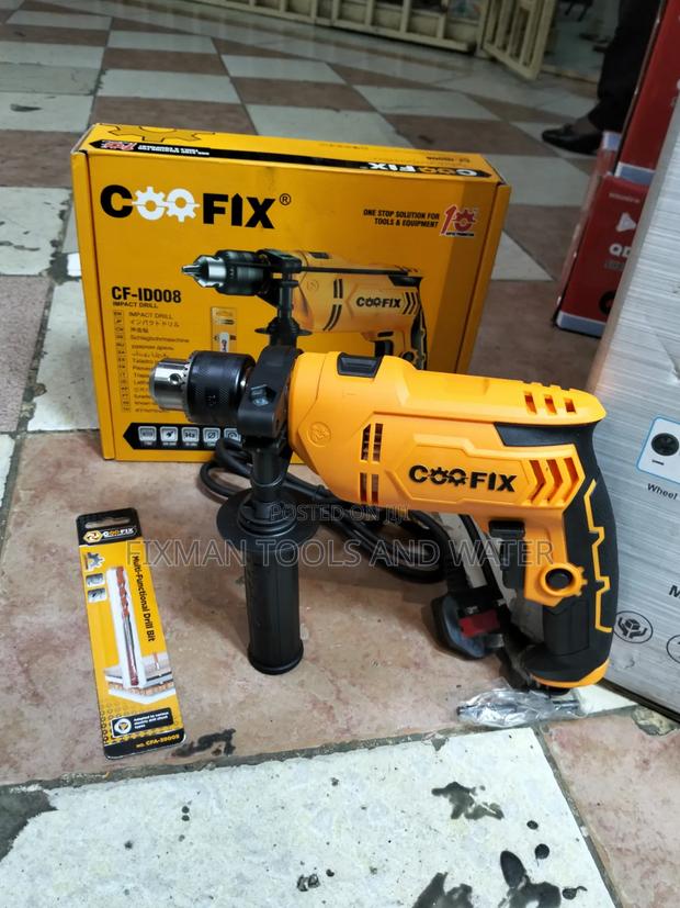 New Coofix Impact Drill 710 Watts and 2 Free Bits