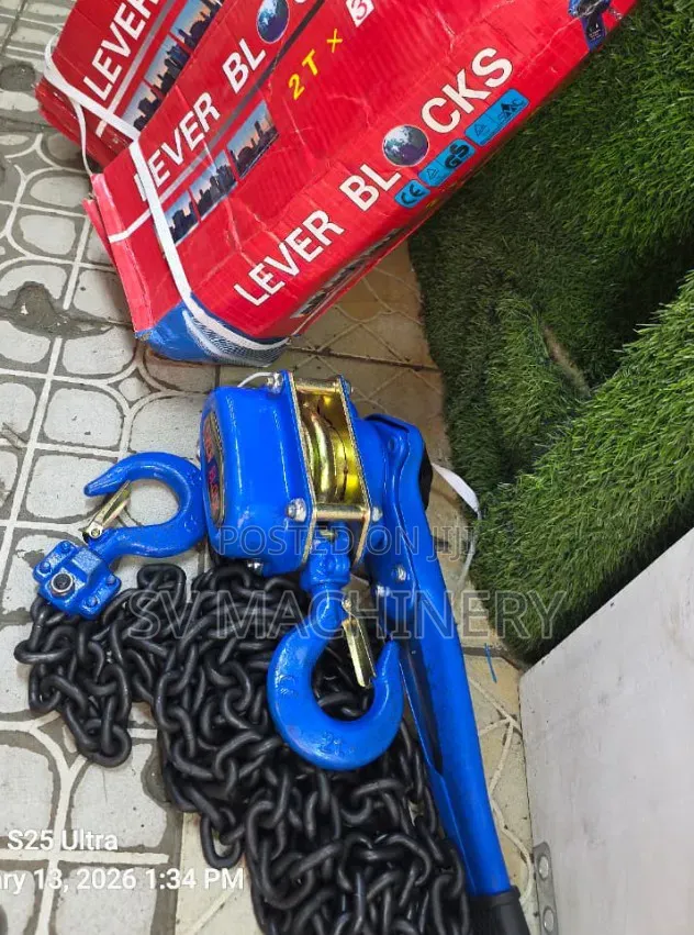 Heavy Duty 3 Ton 3 Metres Lever Block