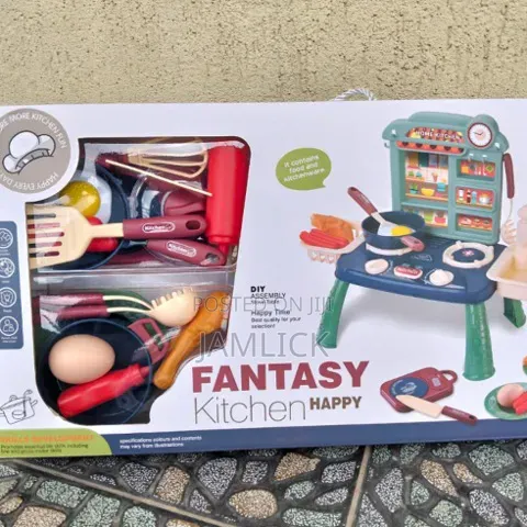 52pcs Fantasy Kitchen Set Kids Cooking Play Toy Set - Gf