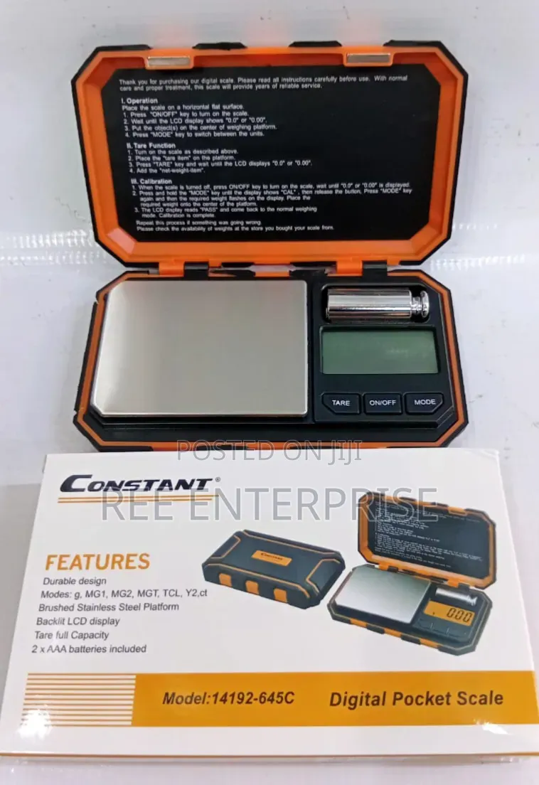 Constant Pocket Scale 300g
0.01g