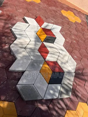 Diamond Black Paving Blocs