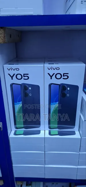 New Vivo Y04 64 GB Black