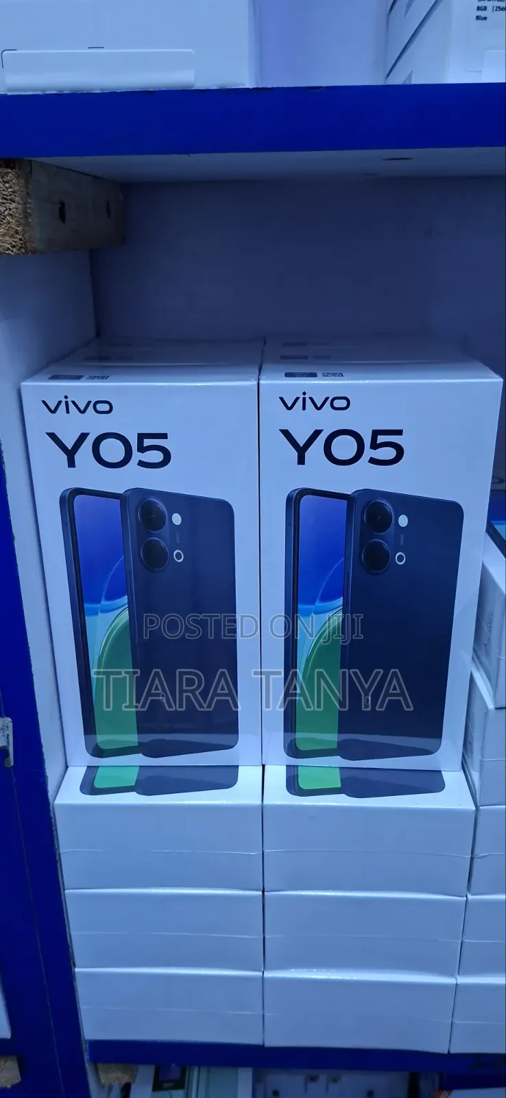 New Vivo Y04 64 GB Black