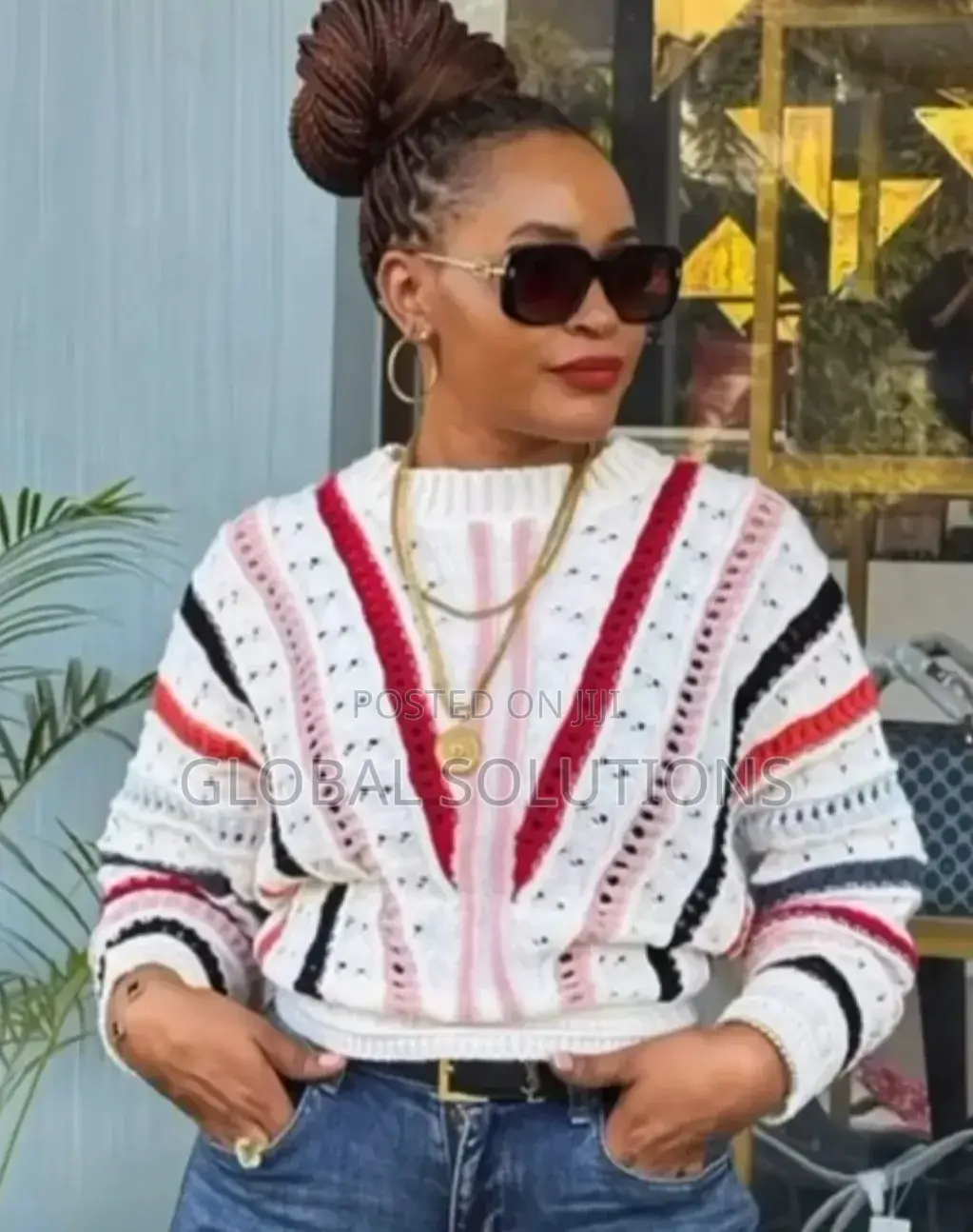 Fashion Cream Colored Sweaters