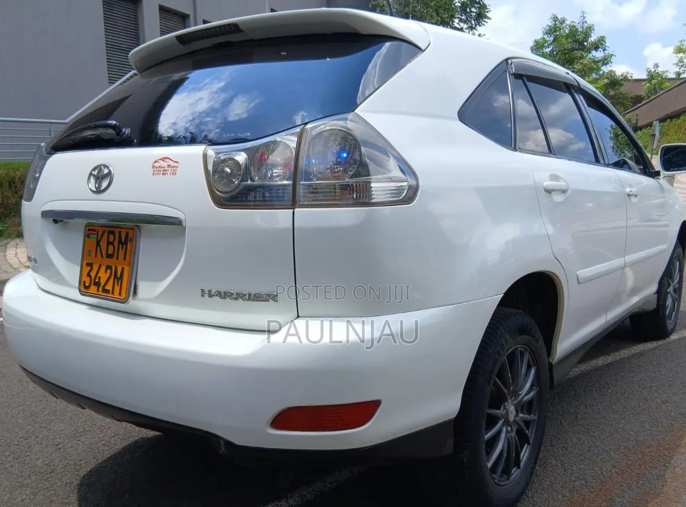 Toyota Harrier 2003 White
