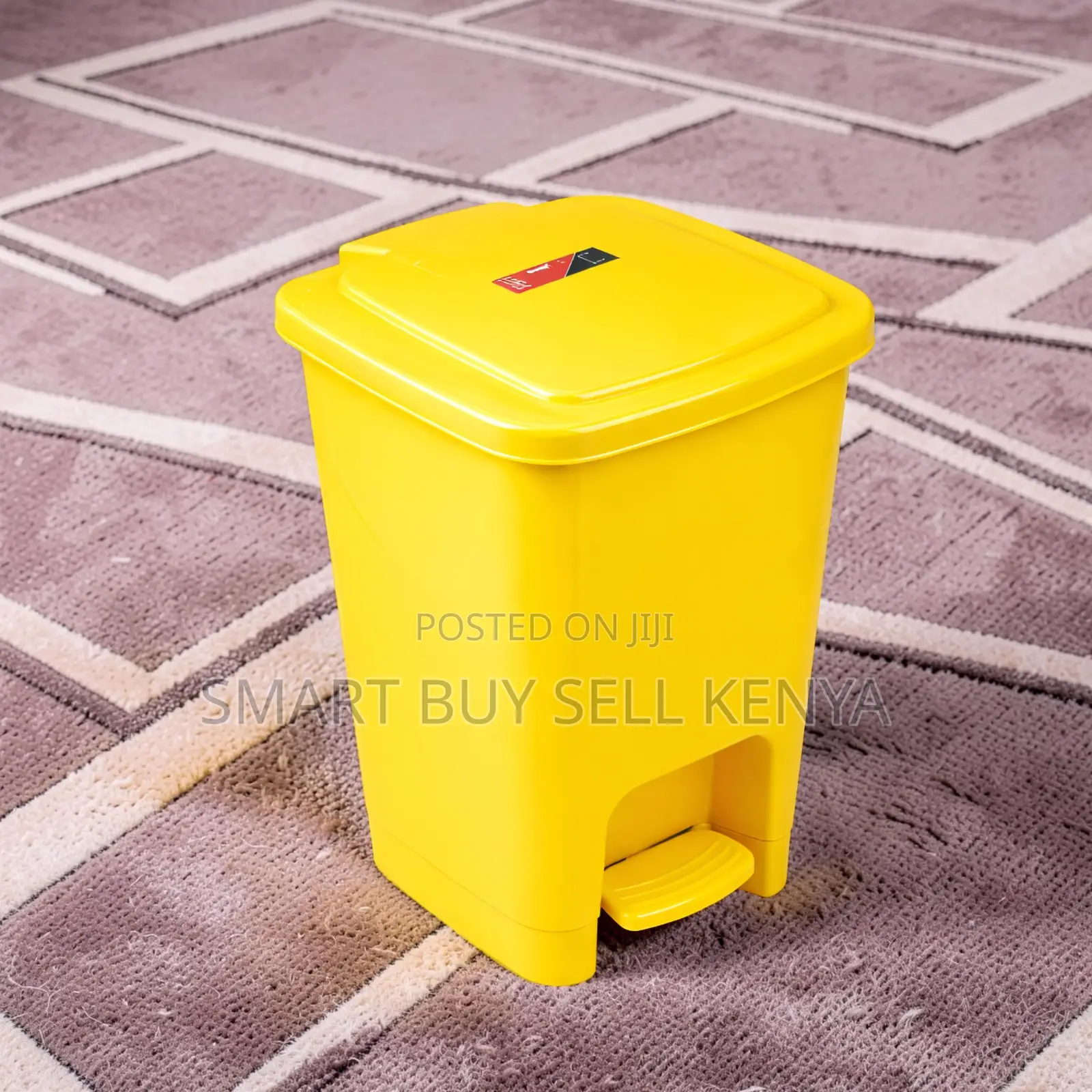 30l Hard Plastic Strong Build Quality Step Pedal Waste Garbage Bin
