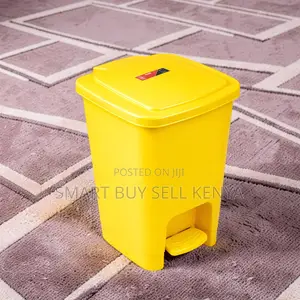 30l Hard Plastic Strong Build Quality Step Pedal Waste Garbage Bin