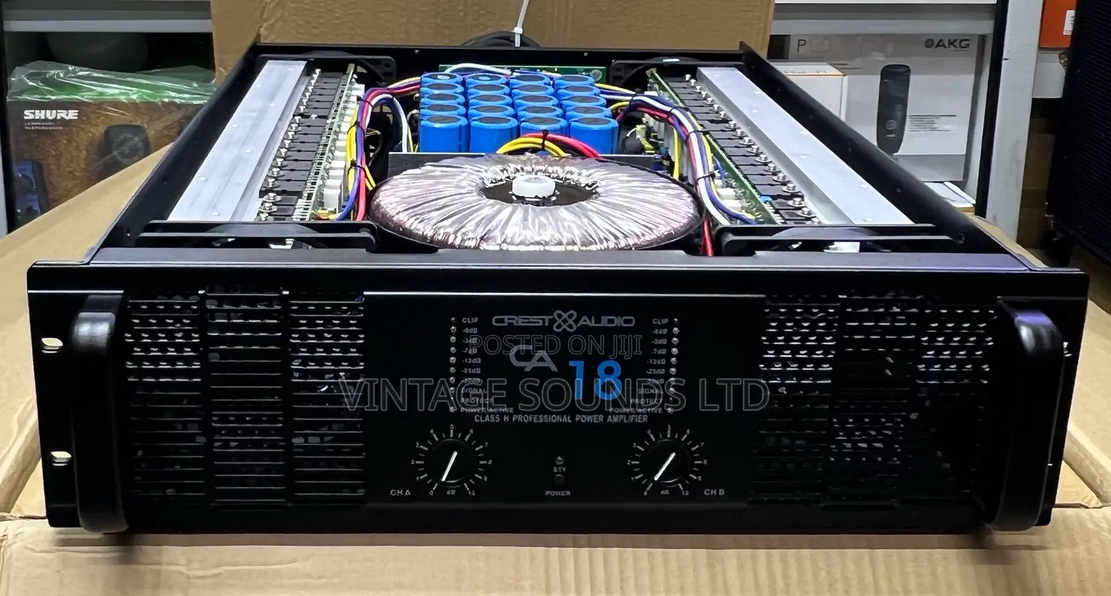 Crest Audio Ca18 | Heavy-Duty Professional Power Amplifier (7000watts)