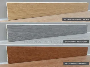 Premium 2.4m SPC Skirting Board – Waterproof Decorative Wall Base Trim