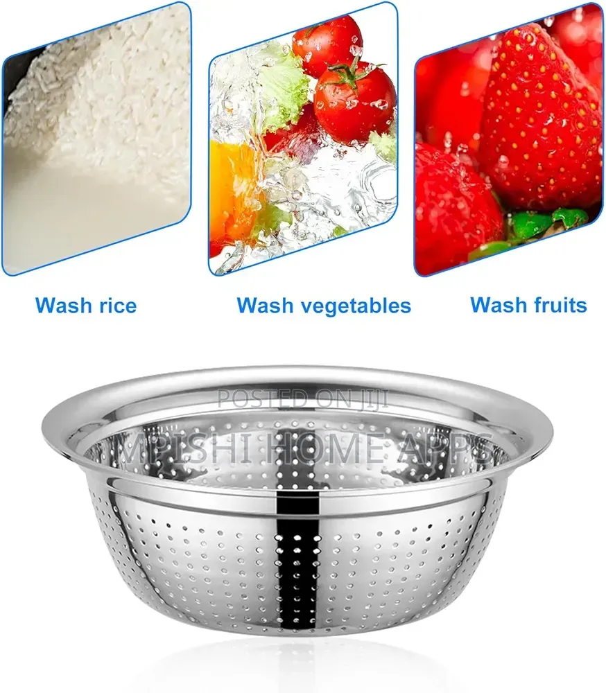 3-Piece Stainless Steel Bowl With Grater Set