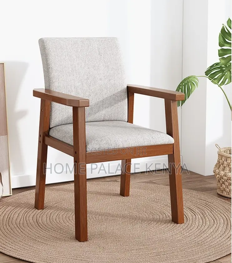 Accent Chair: Single Seater Fabric Sofa Armchair