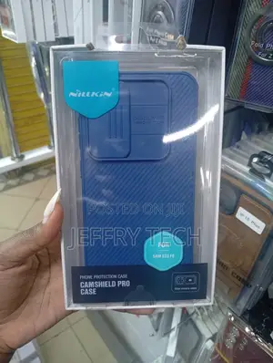 Samsung Galaxy S23 Fe Blue Nillkin Camshield Pro Case